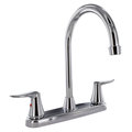 Valterra PF221305 Faucet 8" Deck Chrome Hi-Arc Spout 2-Handle PF221305